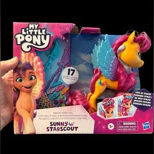 My Little Pony Styling Sunny Starscout Hair Accessories Stickers & Styling Tools